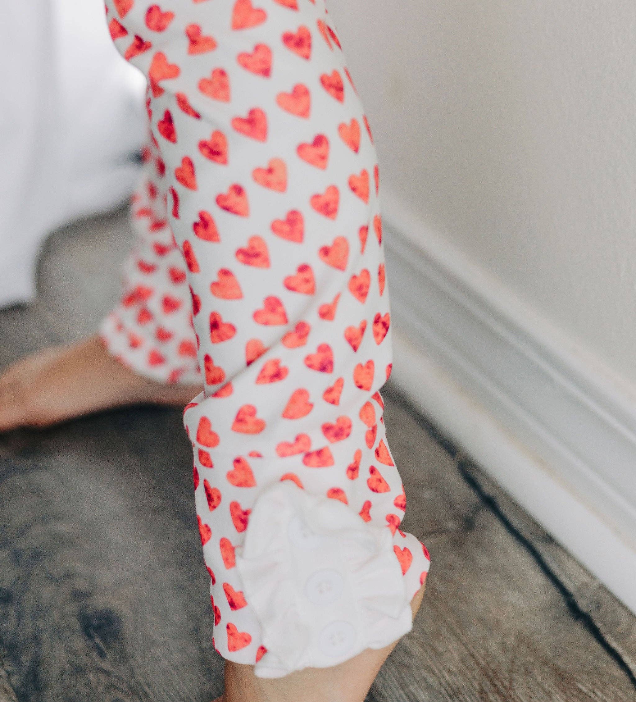 Ruffle Buttflap - Mosaic Hearts - LuLLabY LaNe