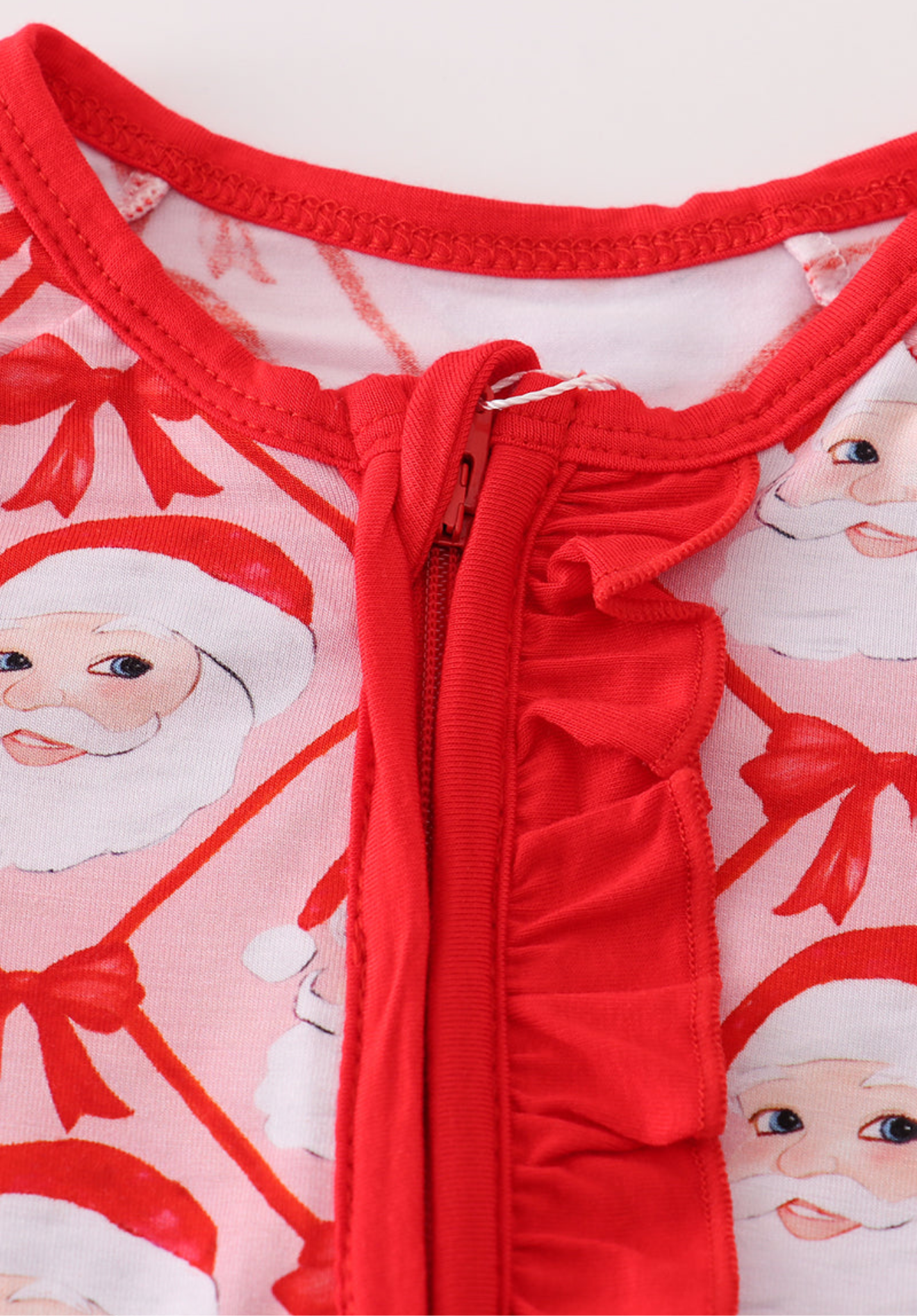 Santa & Bows Onesie - LuLLabY LaNe