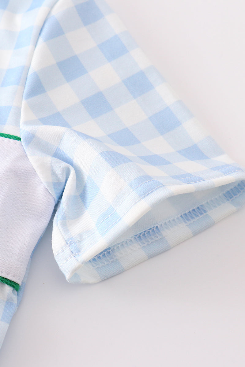 French Knot Gingham Set - LuLLabY LaNe