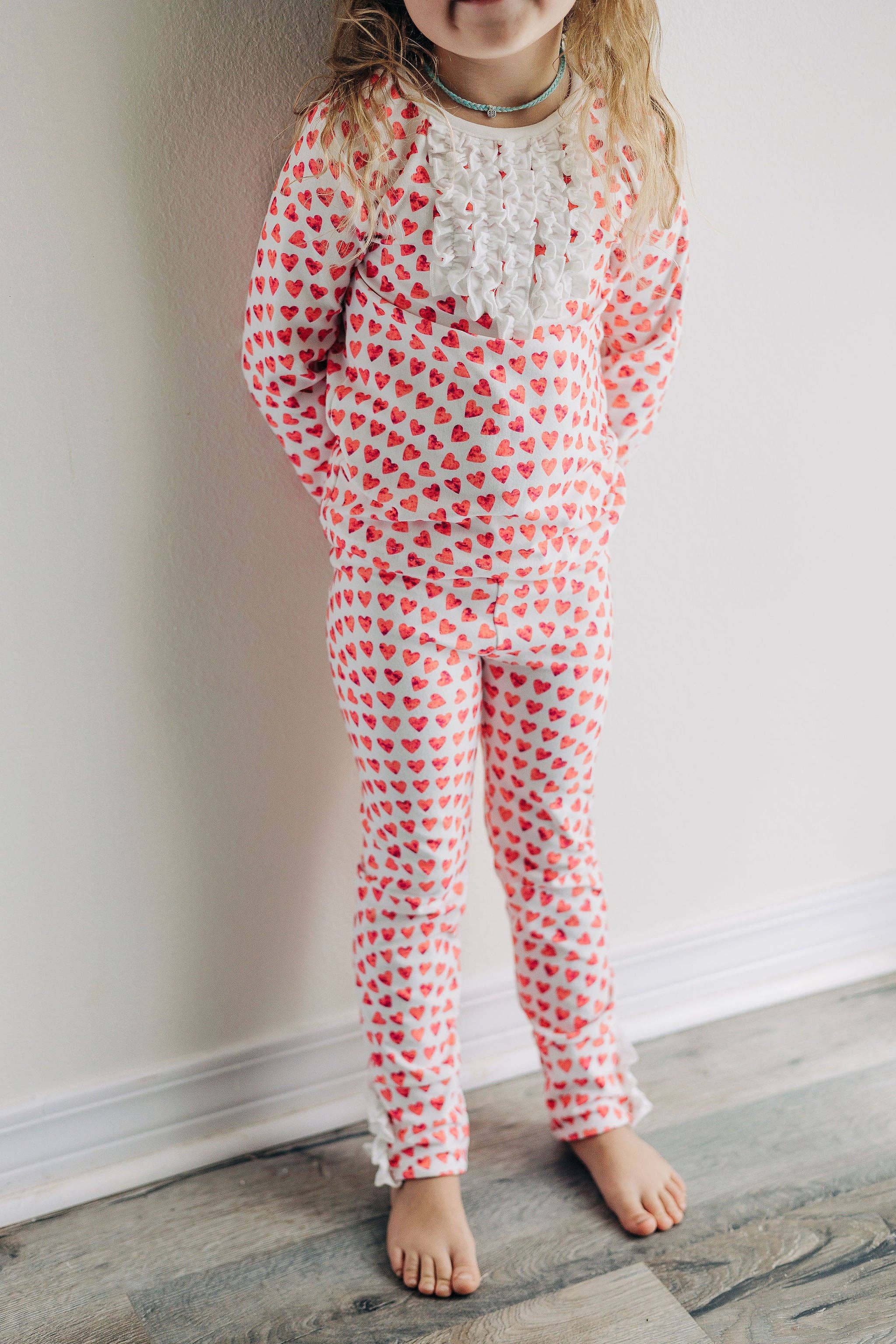 Ruffle Buttflap - Mosaic Hearts - LuLLabY LaNe