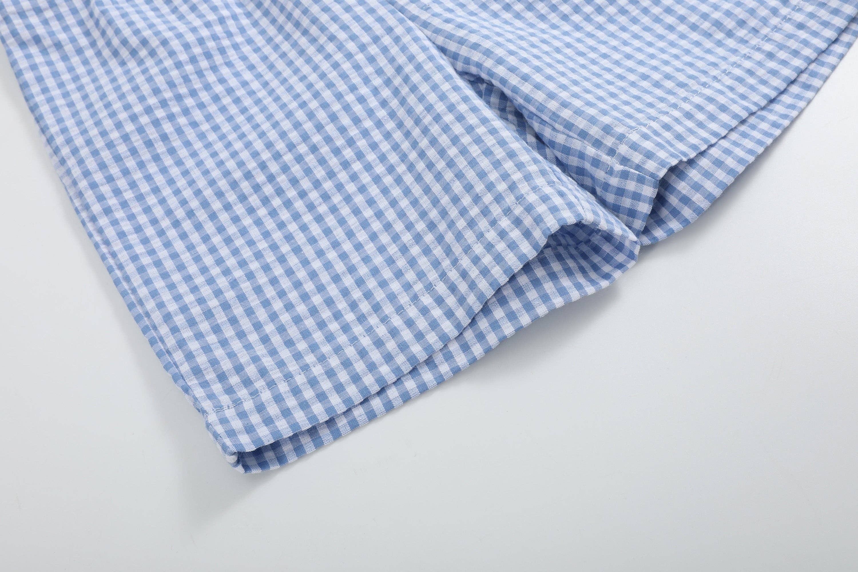 Blue Gingham Crawfish Set - LuLLabY LaNe