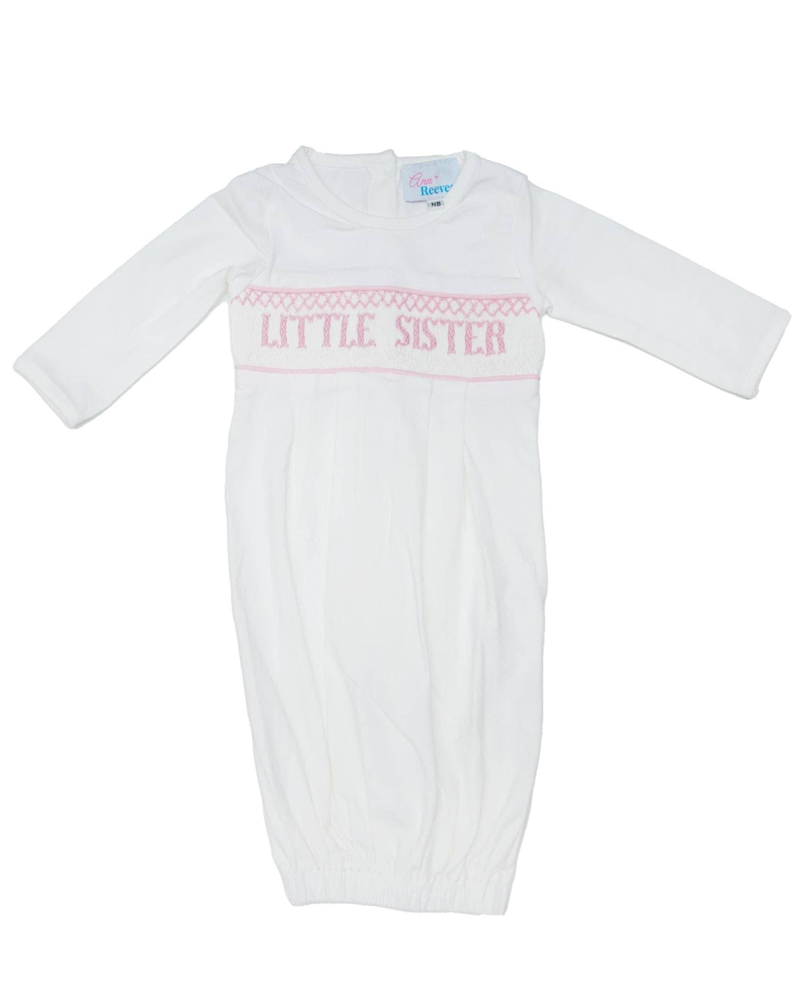 Little Sister - Gown and Cap - LuLLabY LaNe