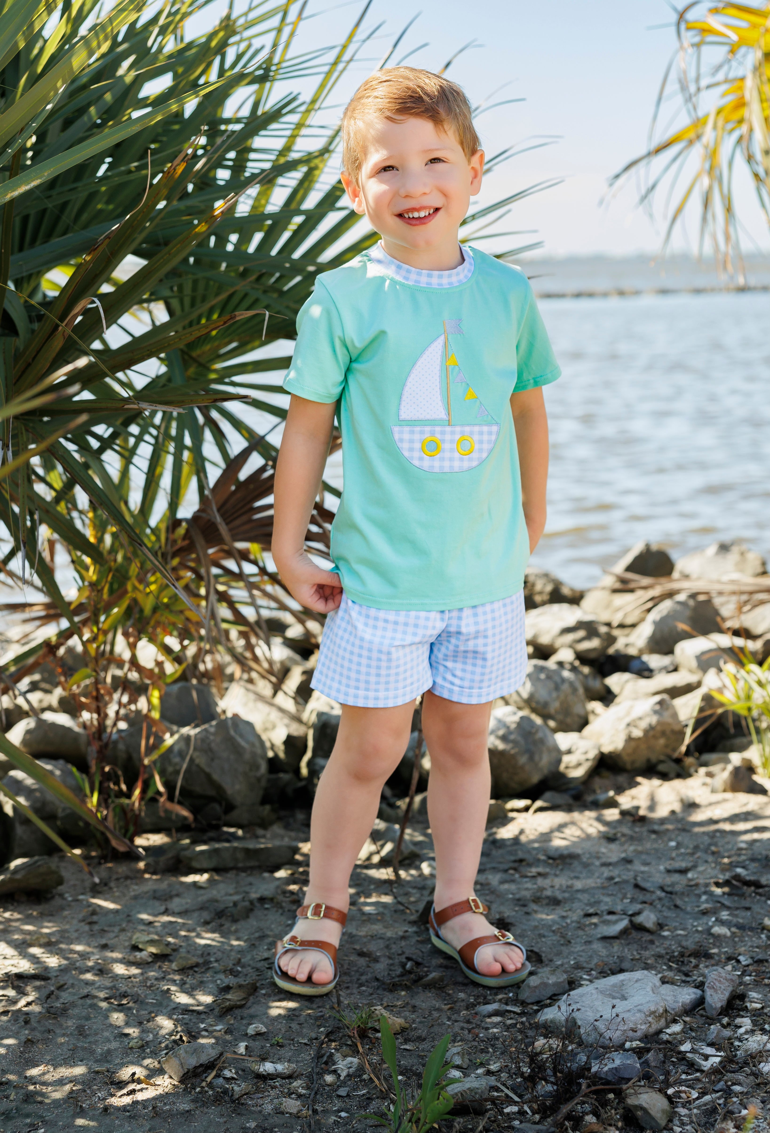 Sailboat Short Set - LuLLabY LaNe