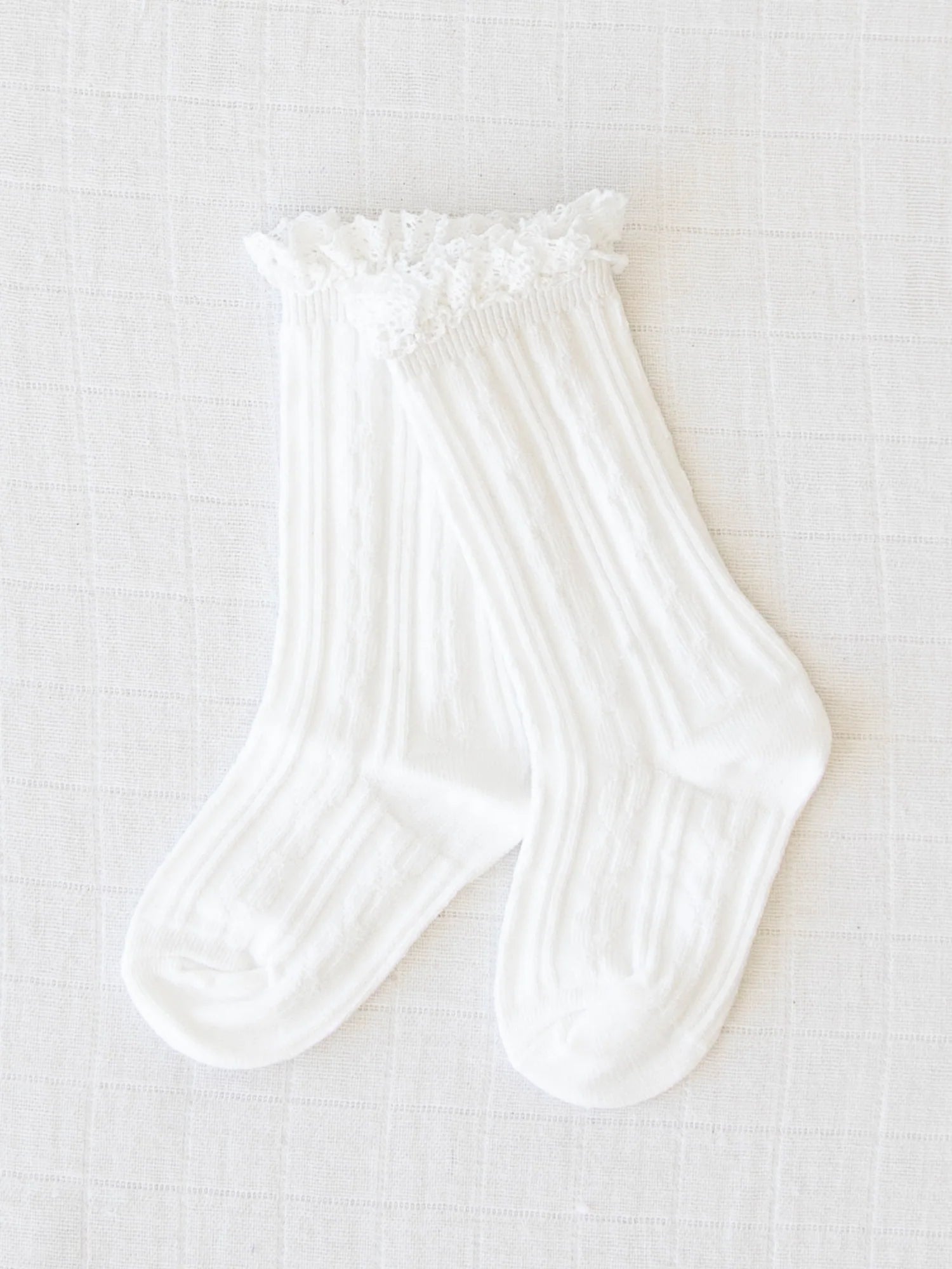 Boot Socks- Eggshell - LuLLabY LaNe