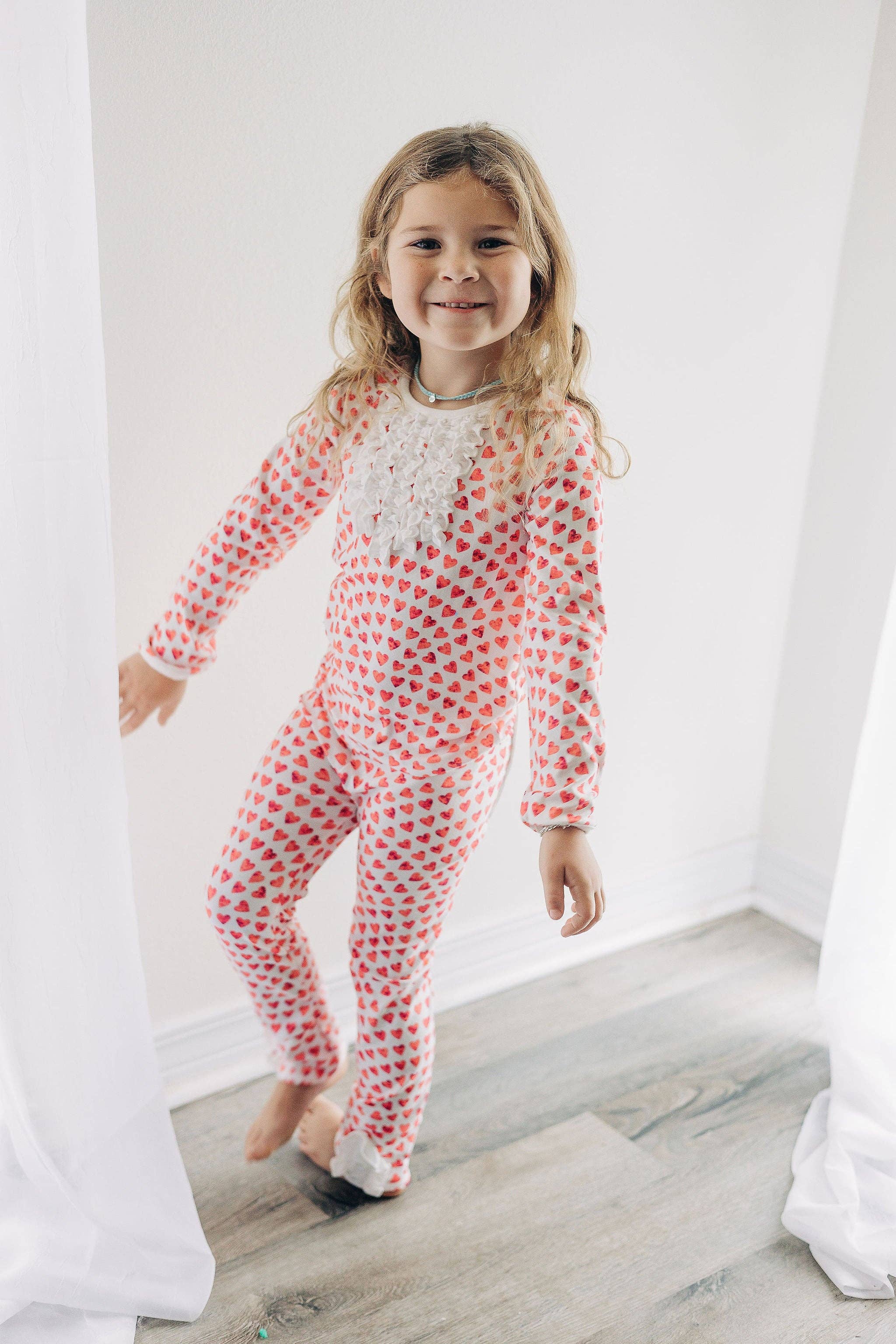 Ruffle Buttflap - Mosaic Hearts - LuLLabY LaNe