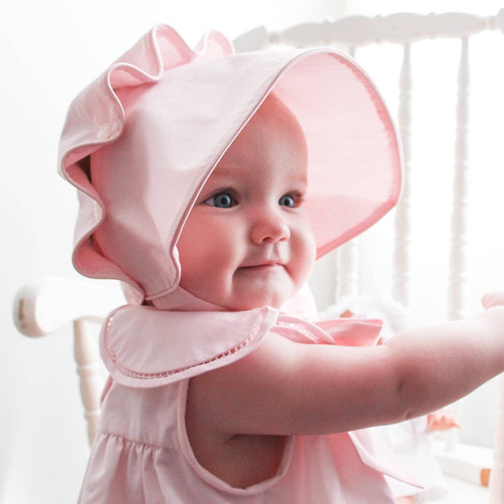 Light Pink Bonnet - LuLLabY LaNe