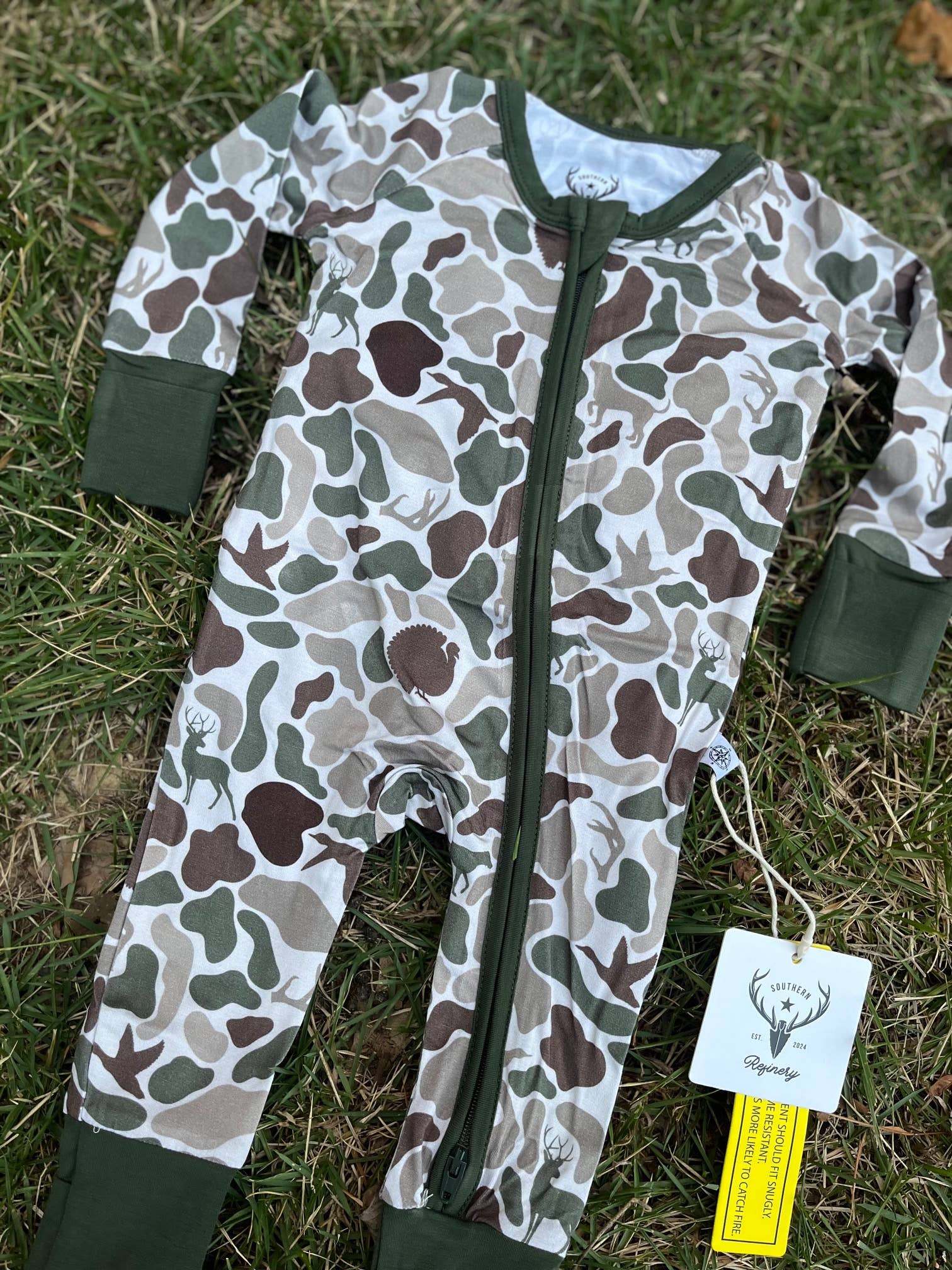 Mason Camo Onesie - LuLLabY LaNe