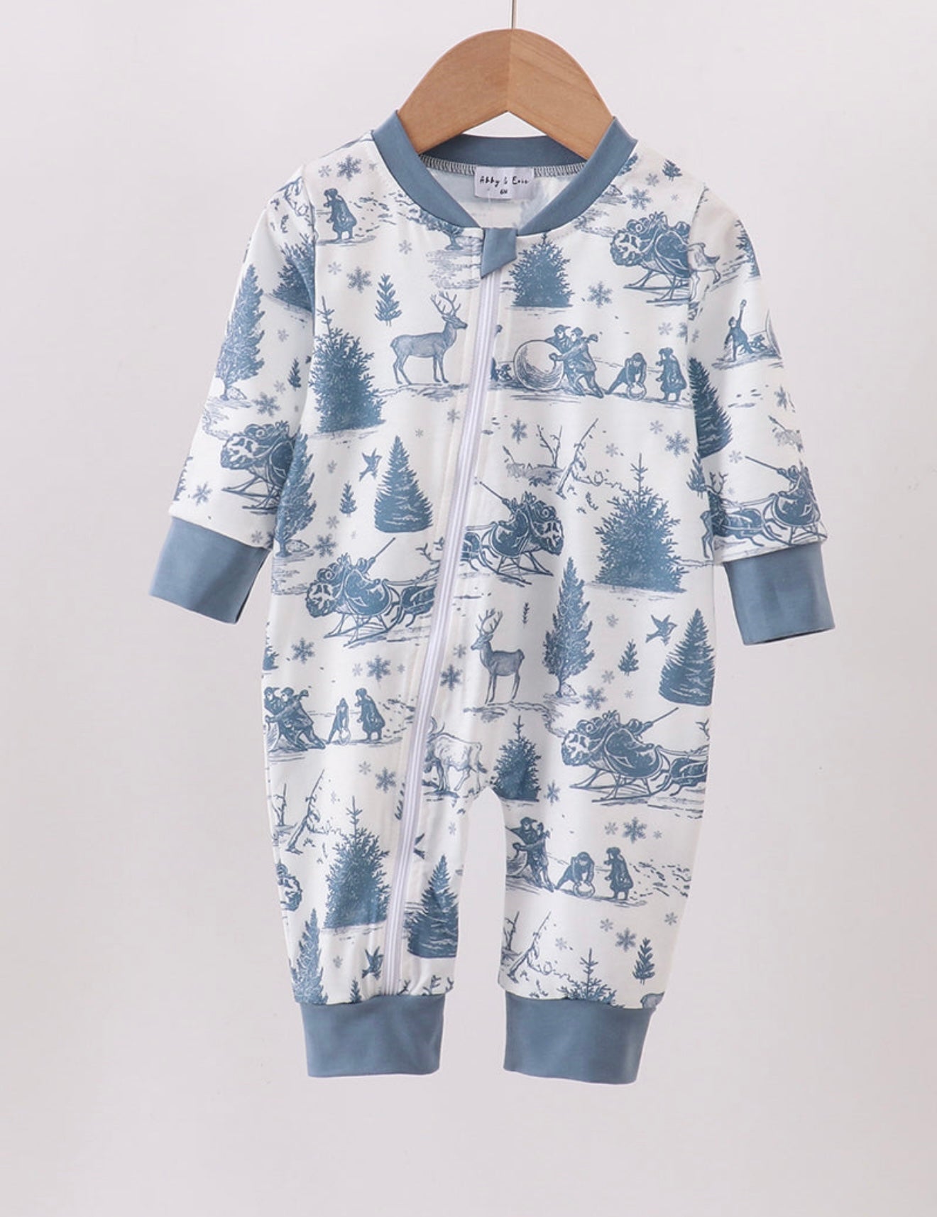 Winter Wonderland Boys Romper