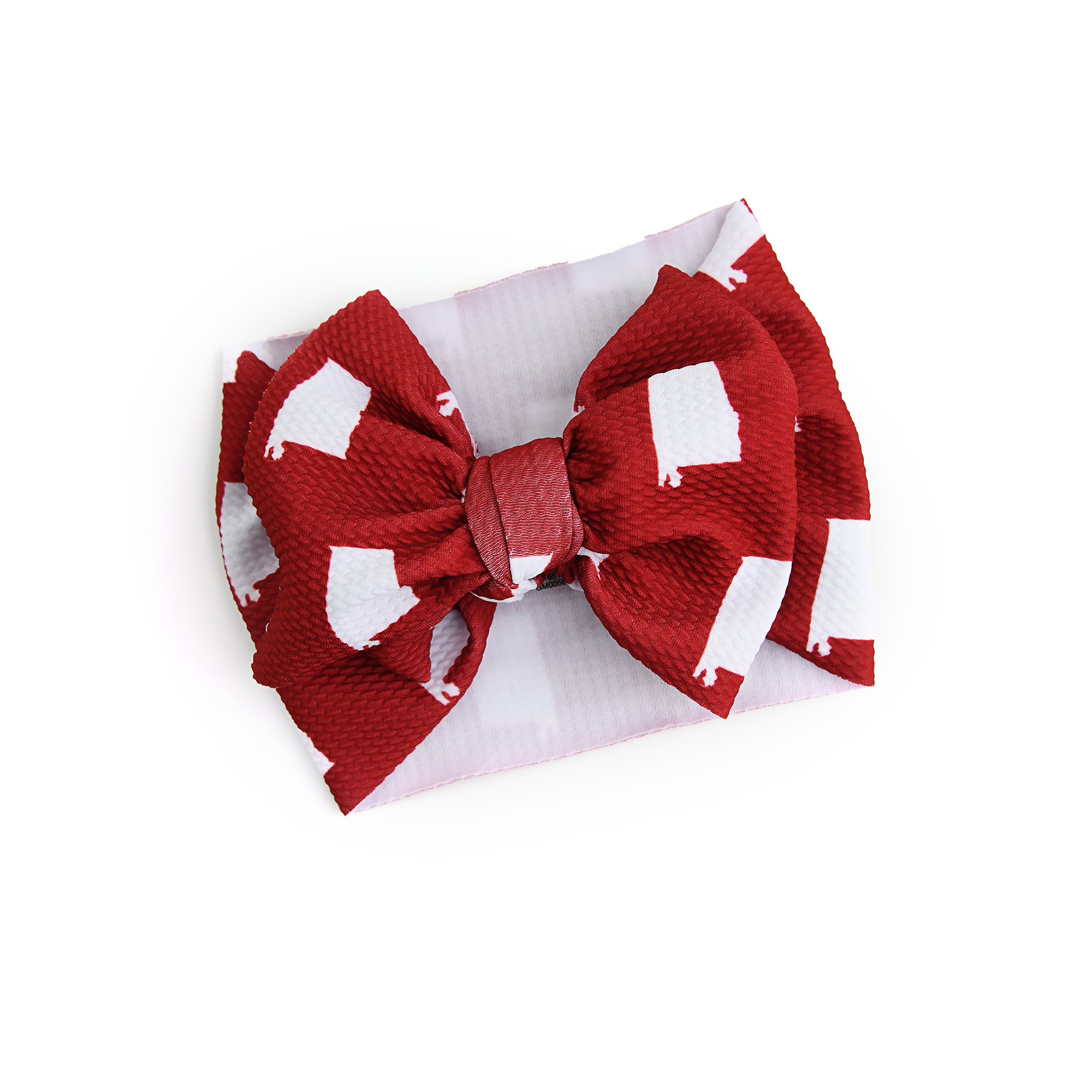 Bamboo Bow Alabama Crimson