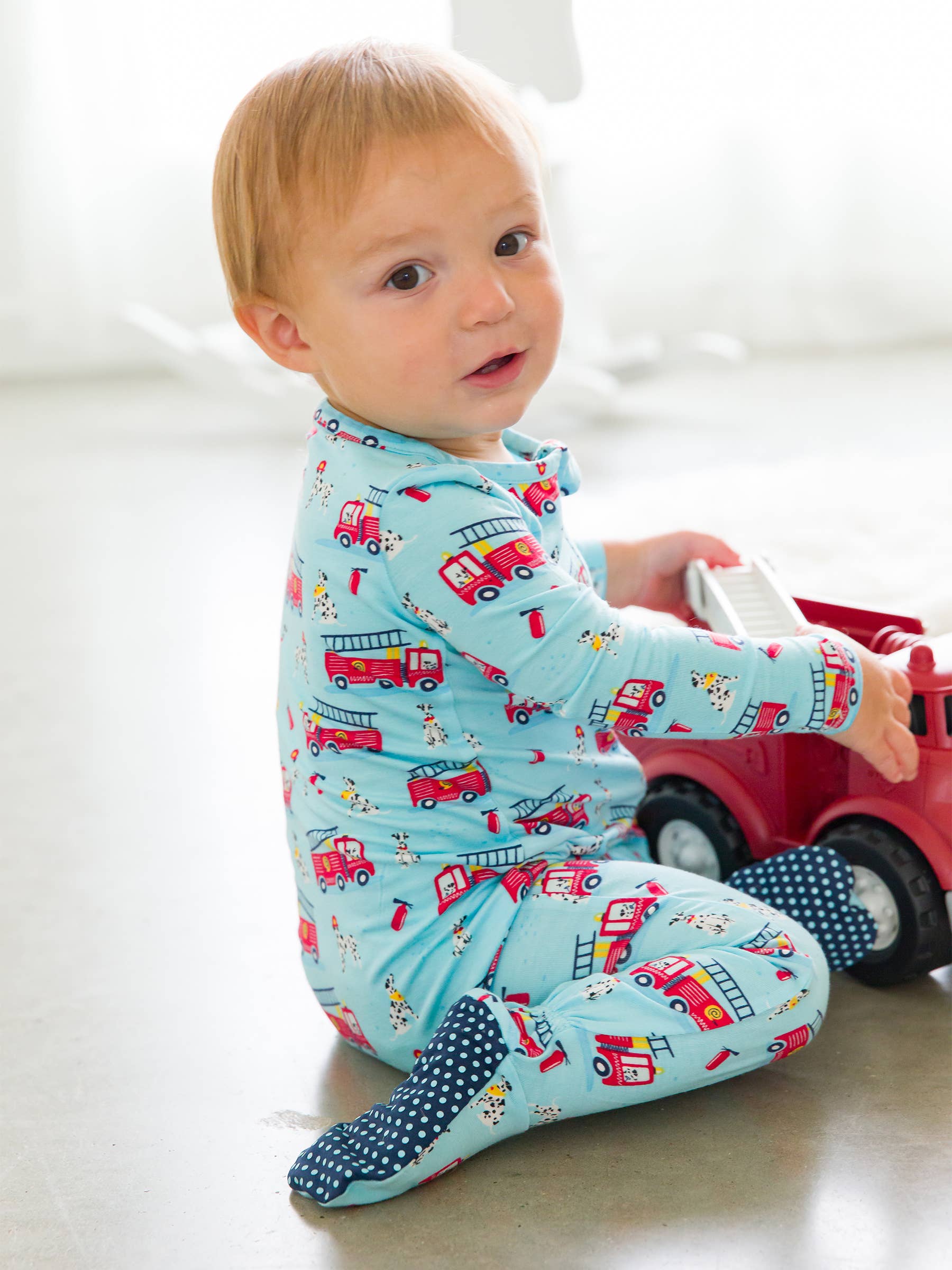 Boys To The Rescue  Footed Pajama