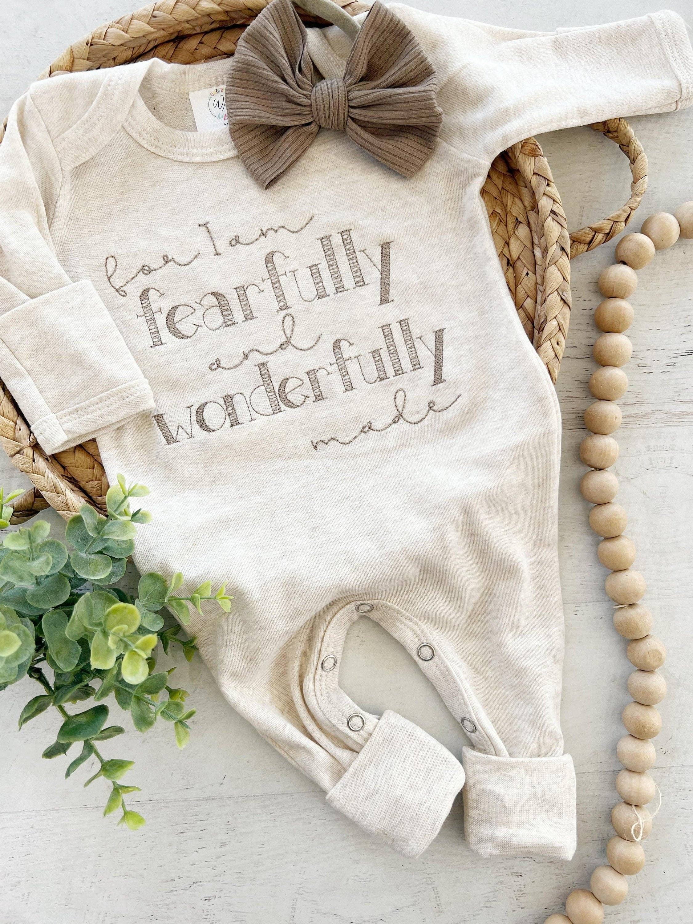 Baby Romper | Fearfully and Wonderfully Made - LuLLabY LaNe