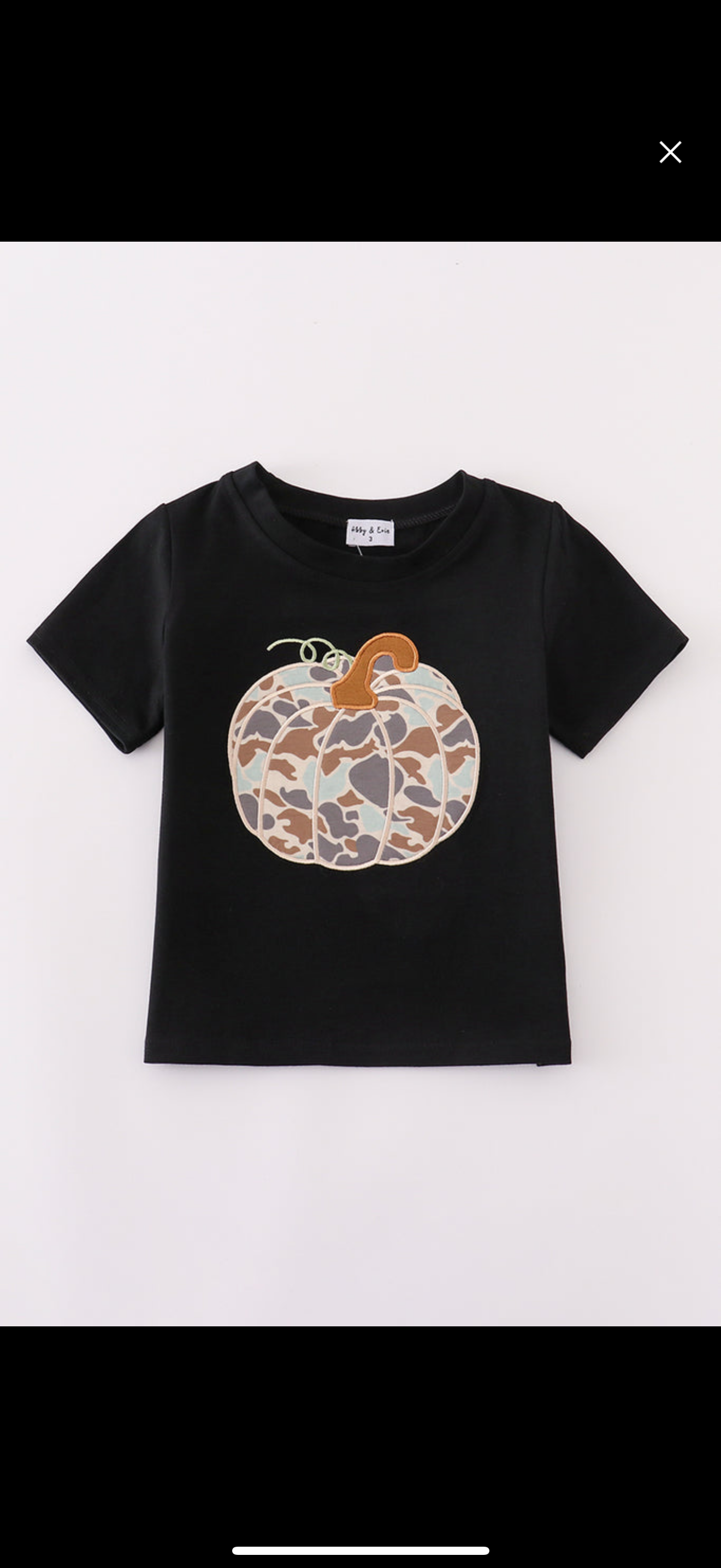 Camo Pumpkin Tee
