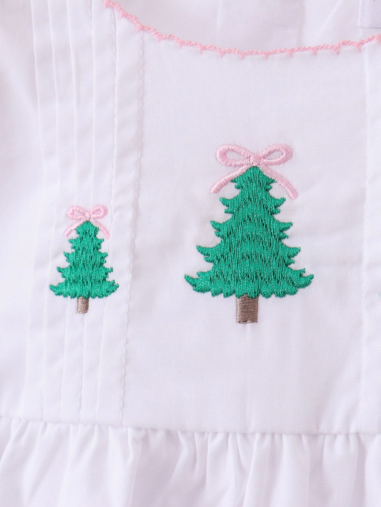 Christmas Trees and Bows Bubble