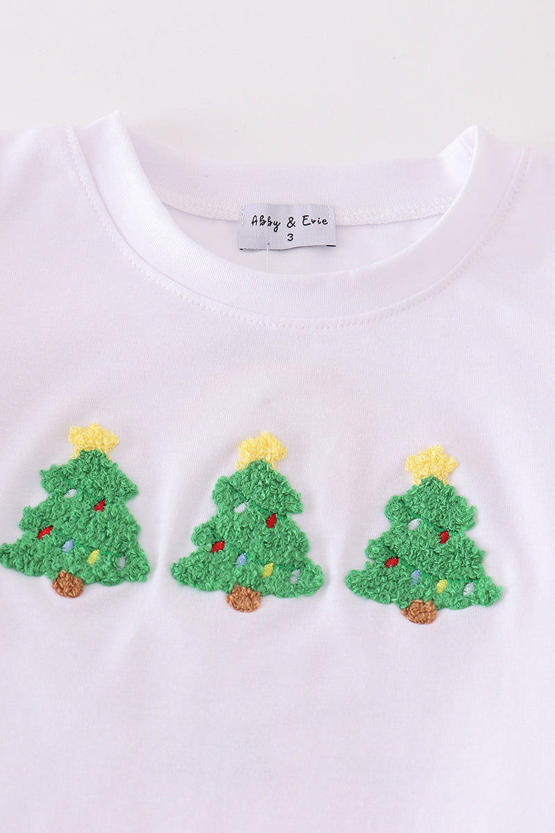 French Knot Christmas Tree Set