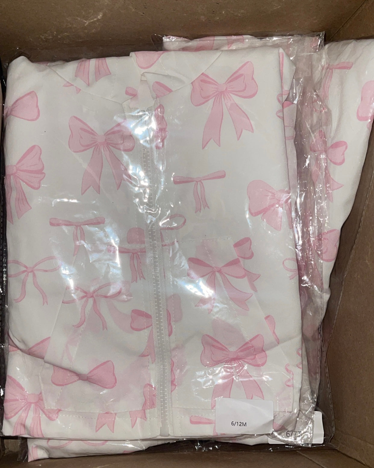 Pink Bows Rain Jacket