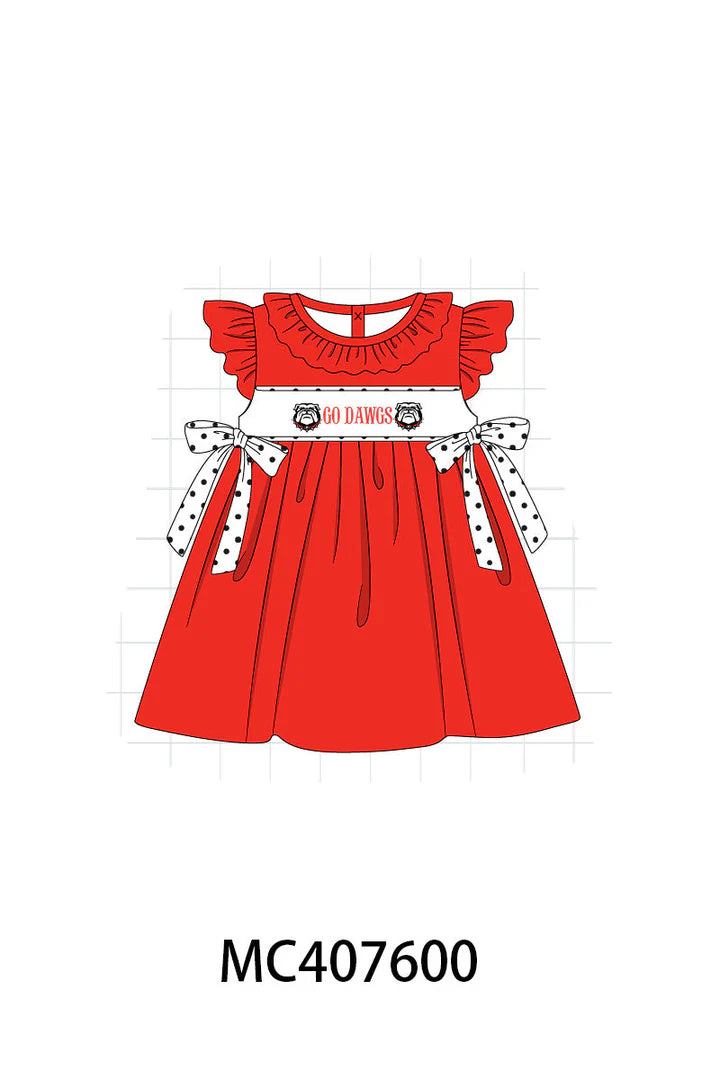 Georgia Football Dress - LuLLabY LaNe
