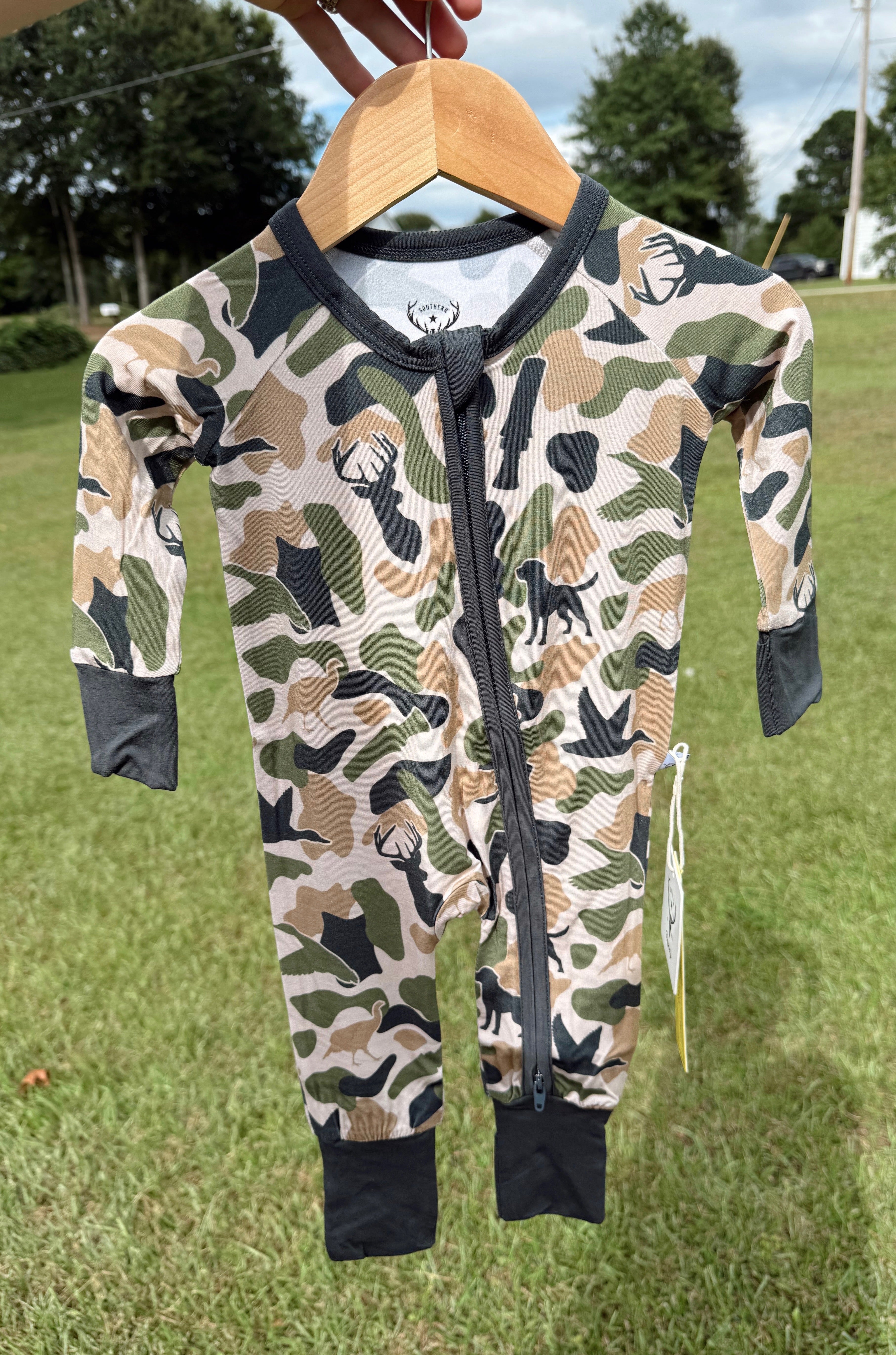 Boys Camo Onesie & Sets
