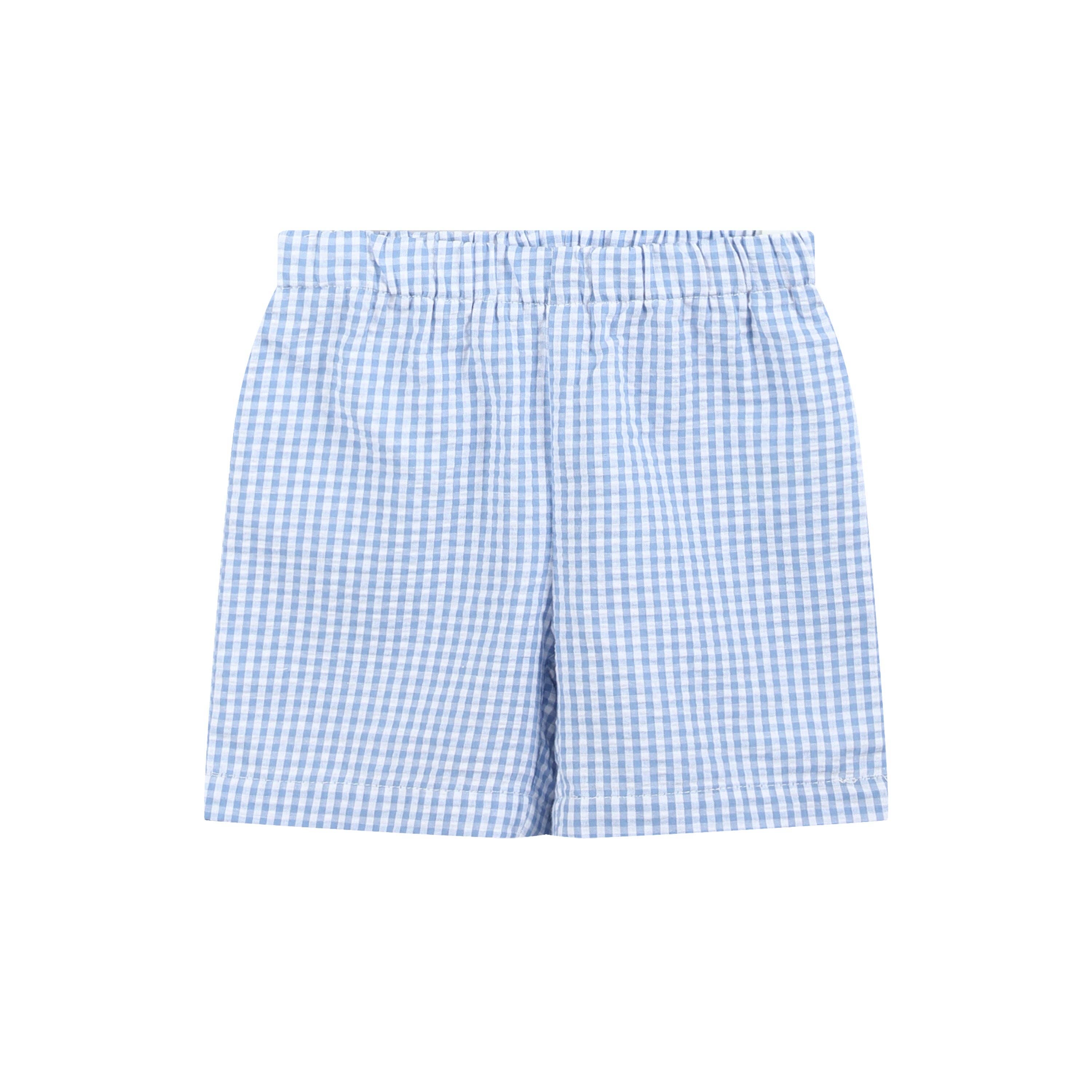 Blue Gingham Crawfish Set - LuLLabY LaNe