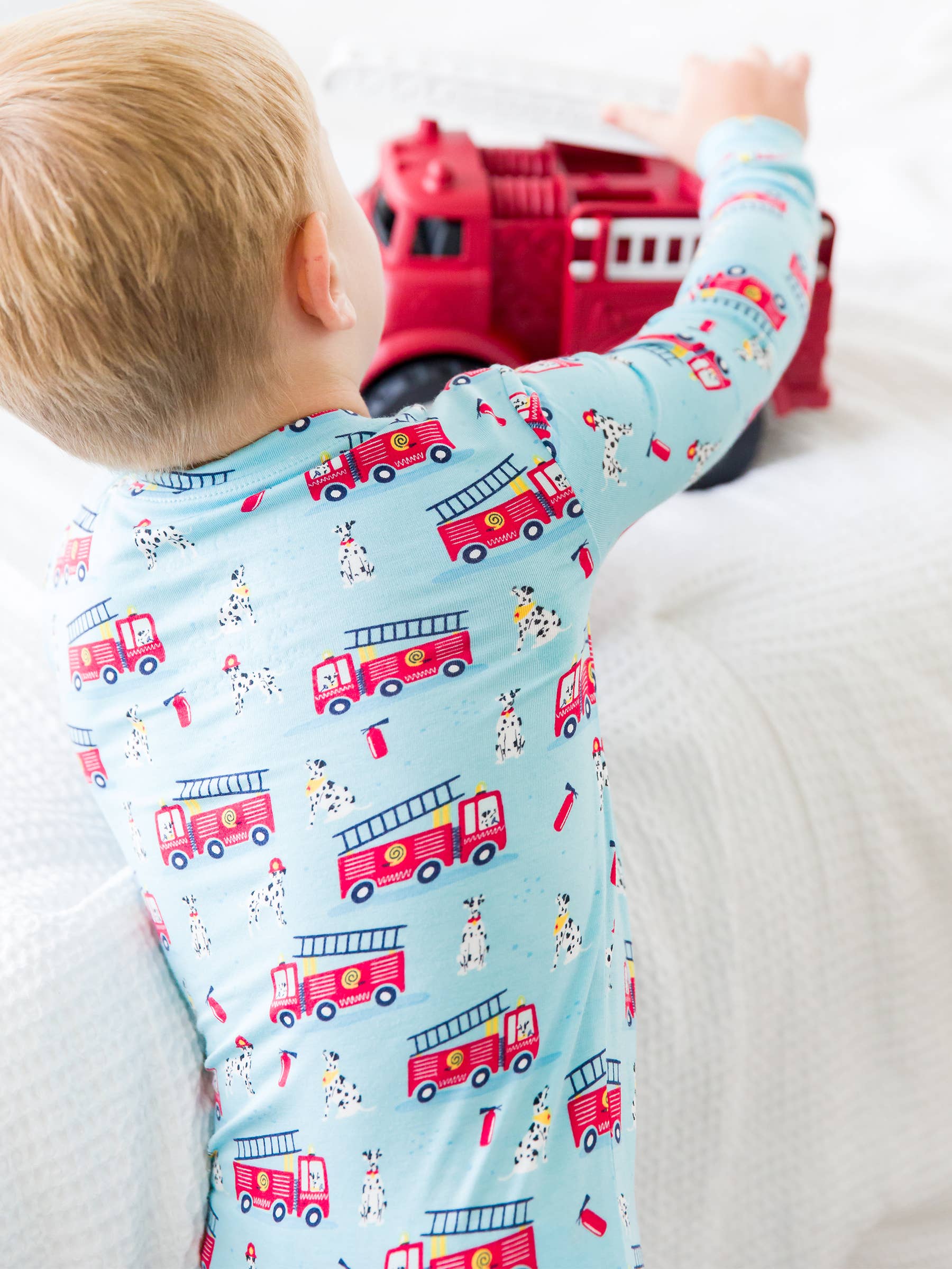 Boys To The Rescue Sleeve Pajama Set