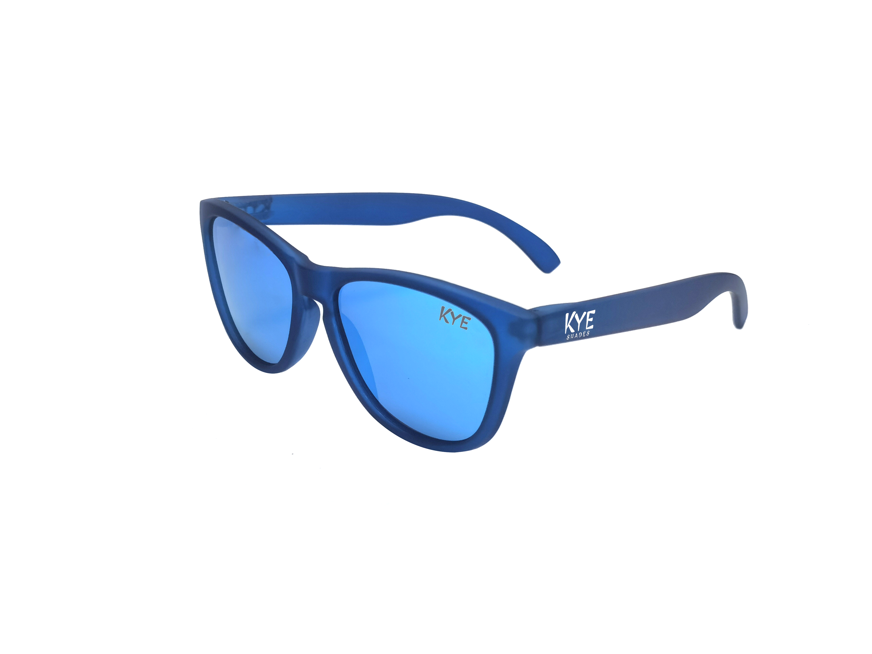 Kids Polarized Sunglasses | Blue Frog - Fits Ages 3-7 - LuLLabY LaNe