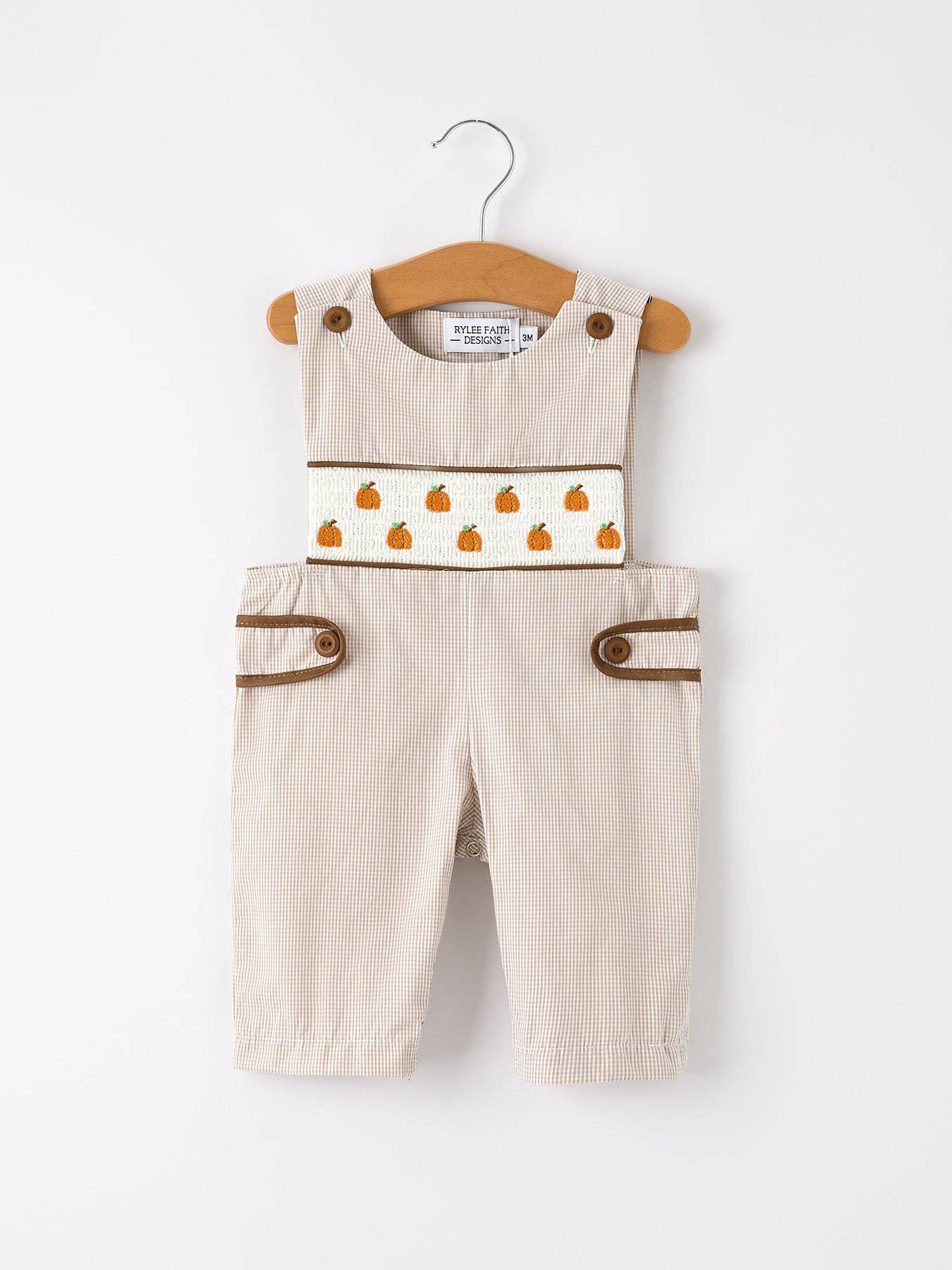 Pumpkin Baby Boys Romper