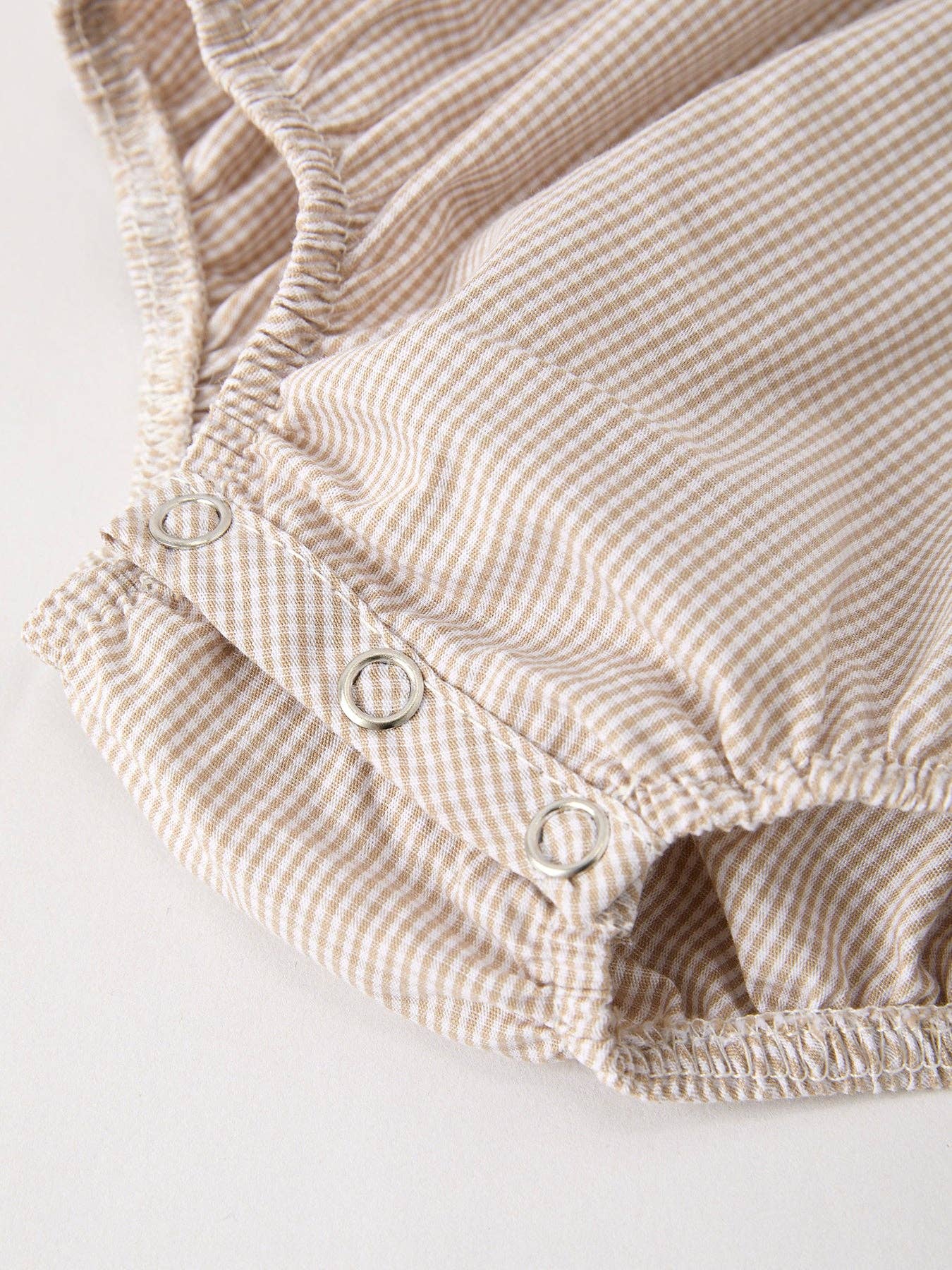 Pumpkin Plaid Baby Girl Bubble - LuLLabY LaNe