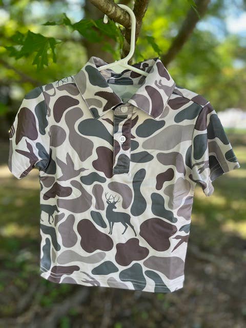 Hudson Camo Polo - LuLLabY LaNe