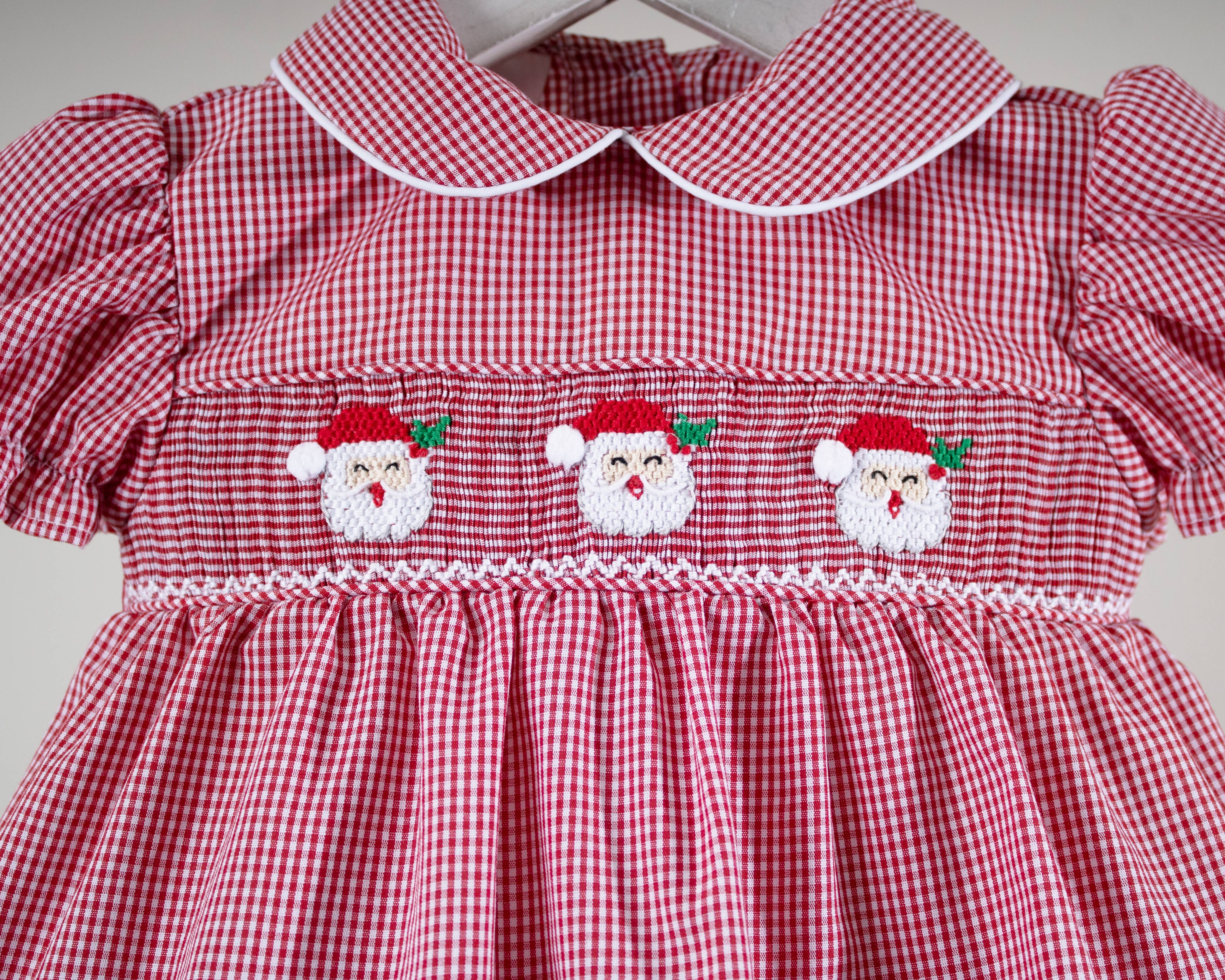 Little Claus Red Gingham Brooklyn Set